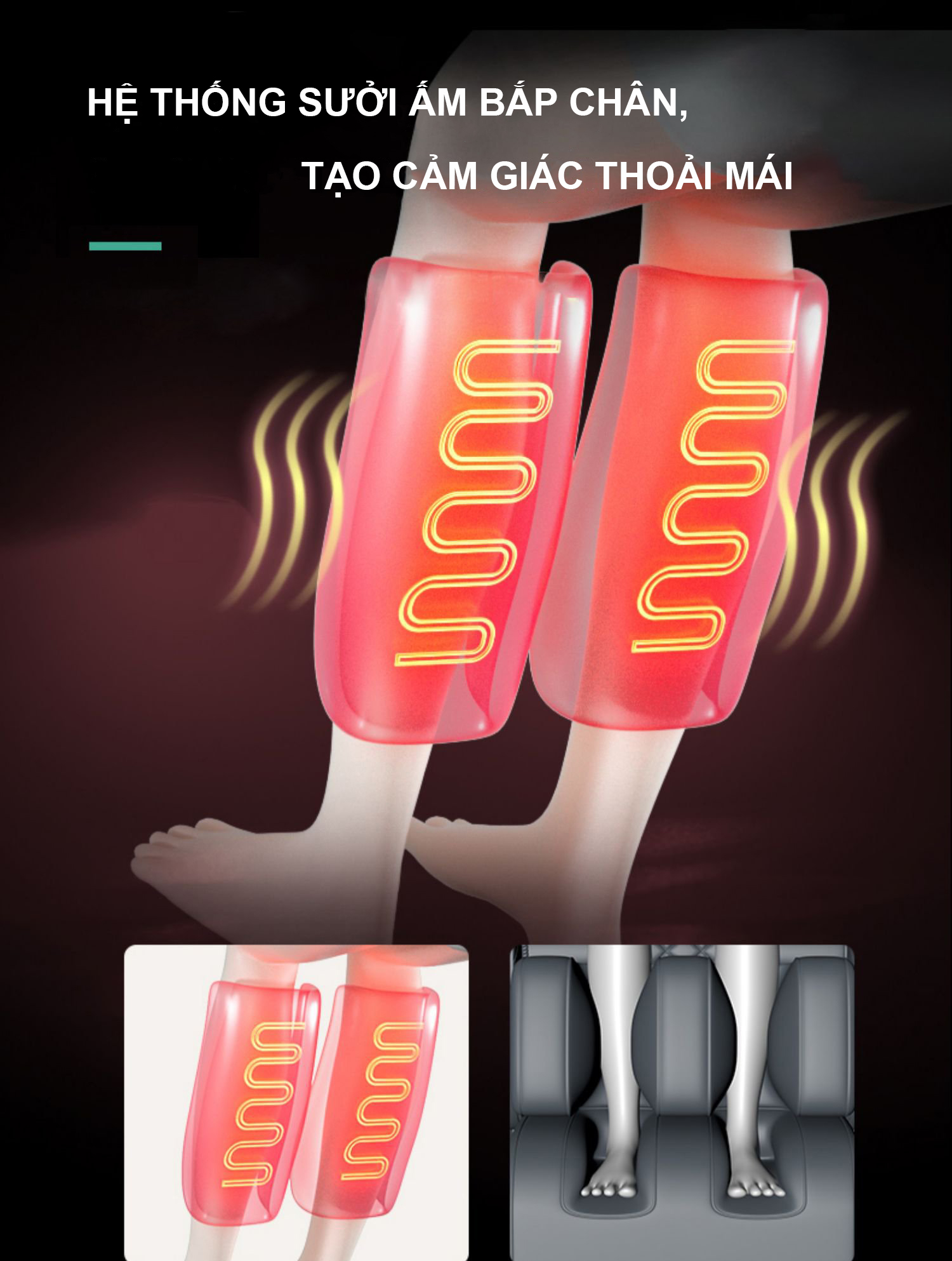 Ghế Massage E-Dra Hetisa EMC101 11