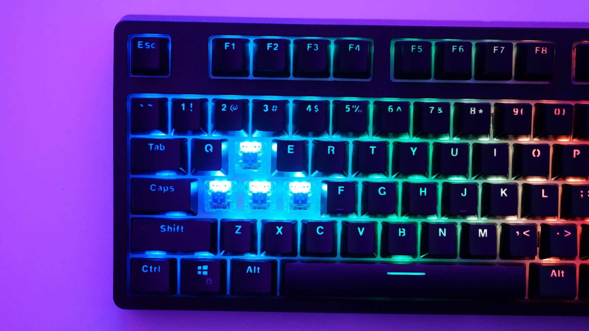 Bàn phím cơ E-Dra EK387 v2 RGB H6