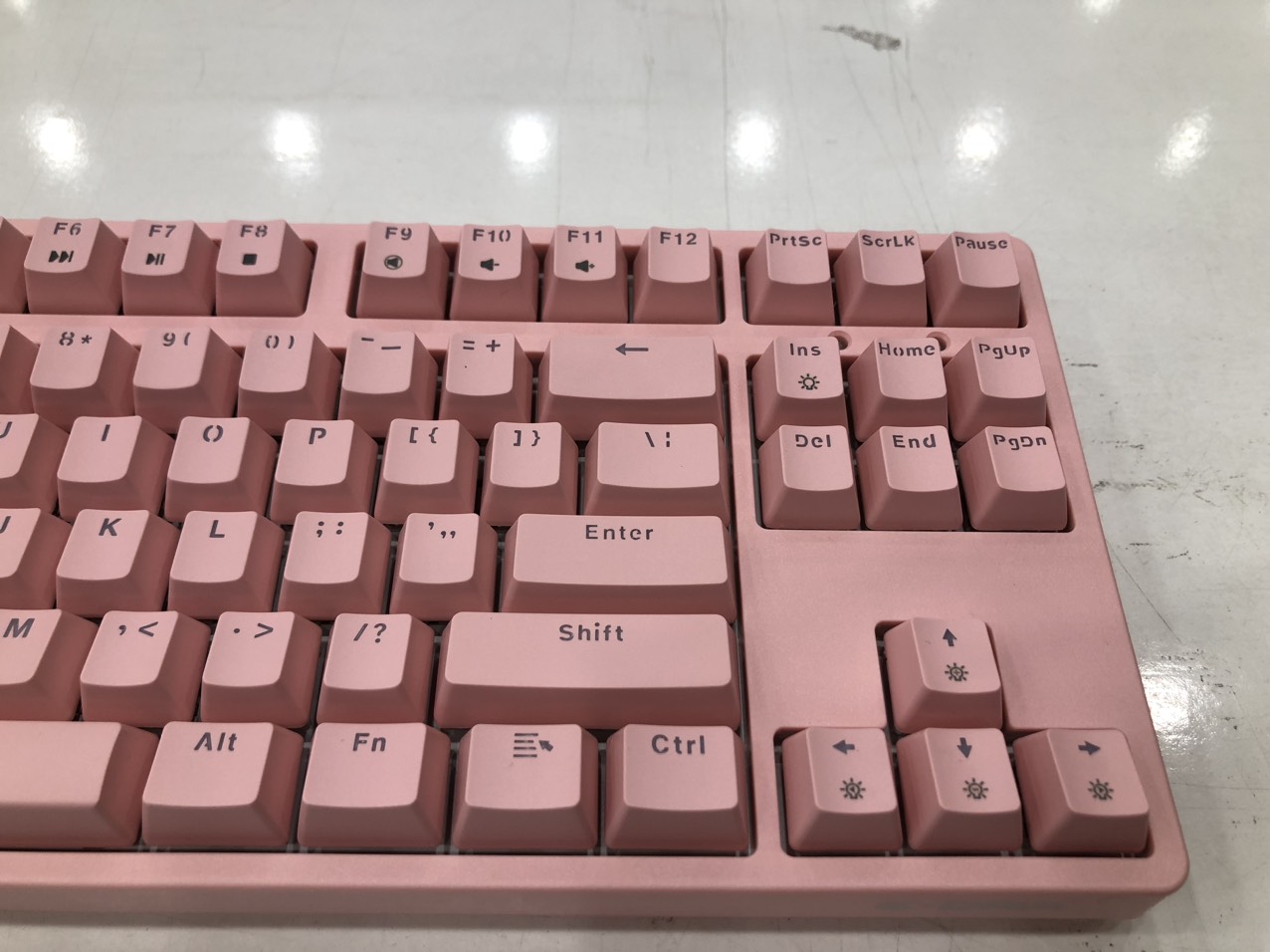 Bàn phím cơ E-Dra EK387L Pink H4