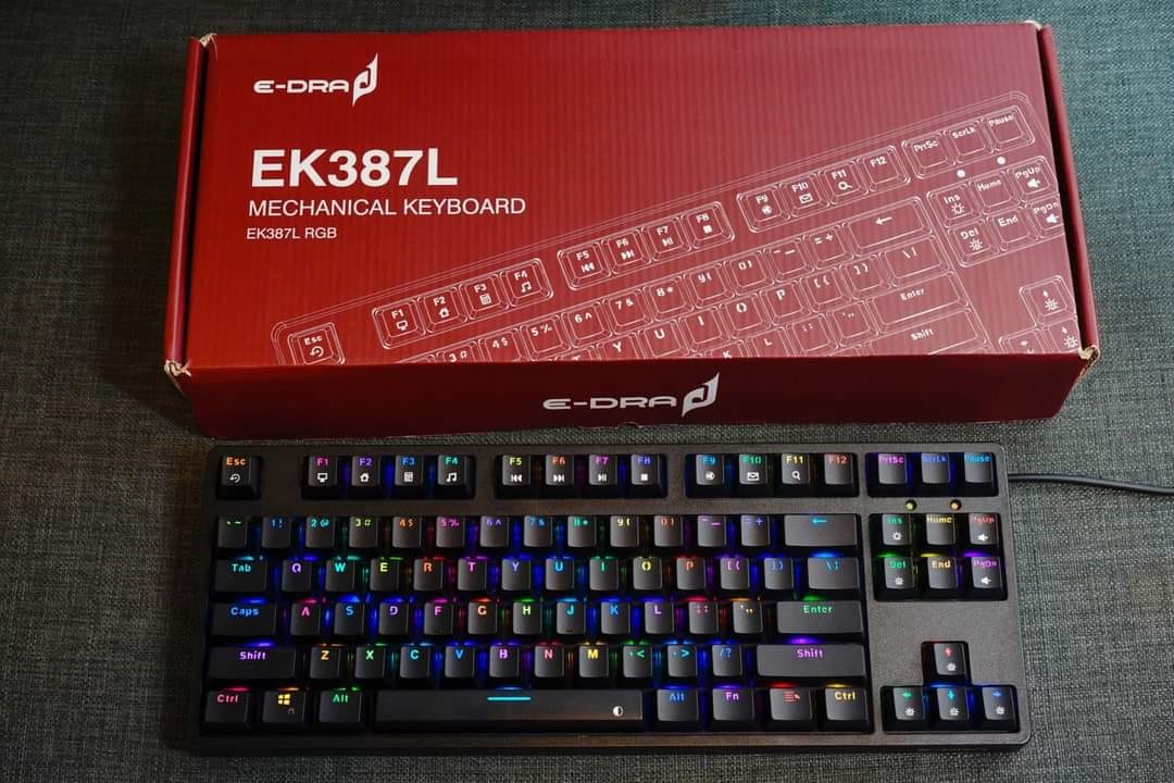 Bàn phím cơ E-Dra EK387L RGB H3