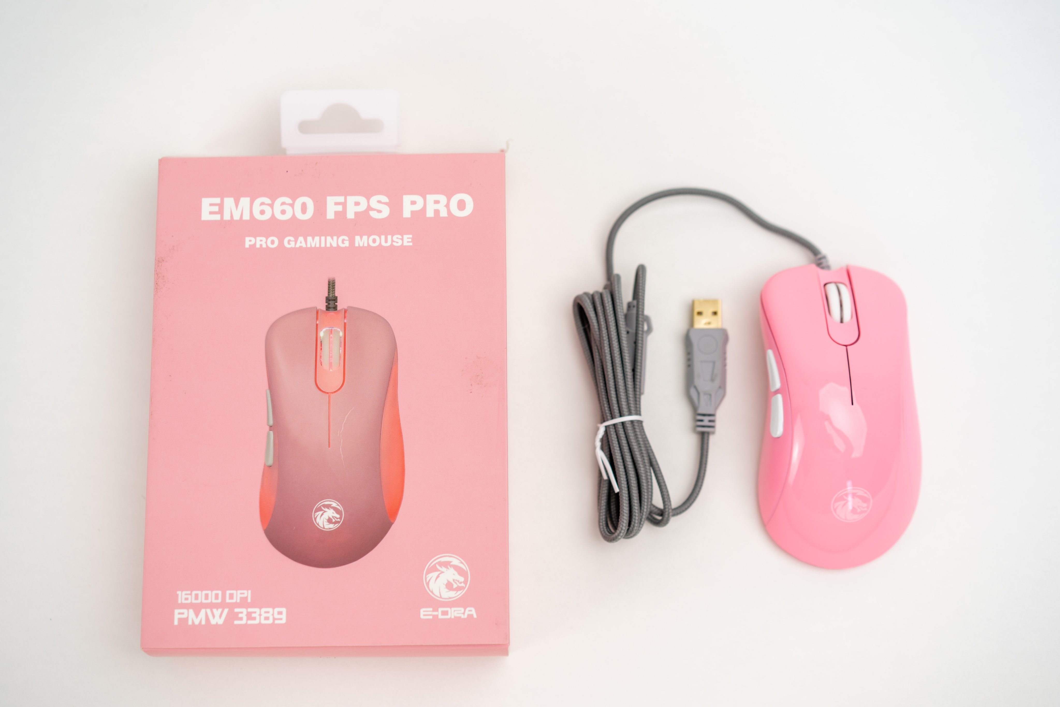 Chuột E-Dra EM660 FPS Pro Pink H2