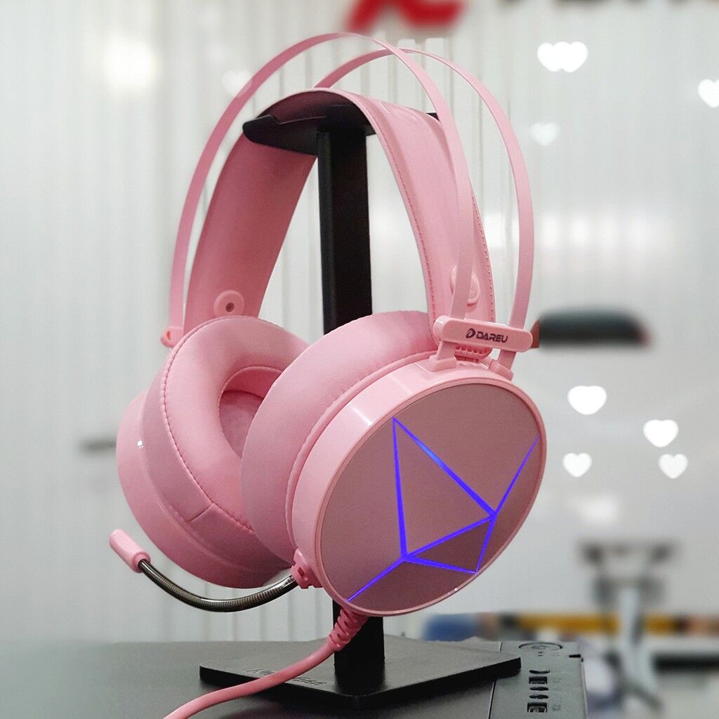 Tai nghe DareU EH722s Pink H3