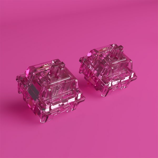 Akko CS switch Crystal Wine Red H4