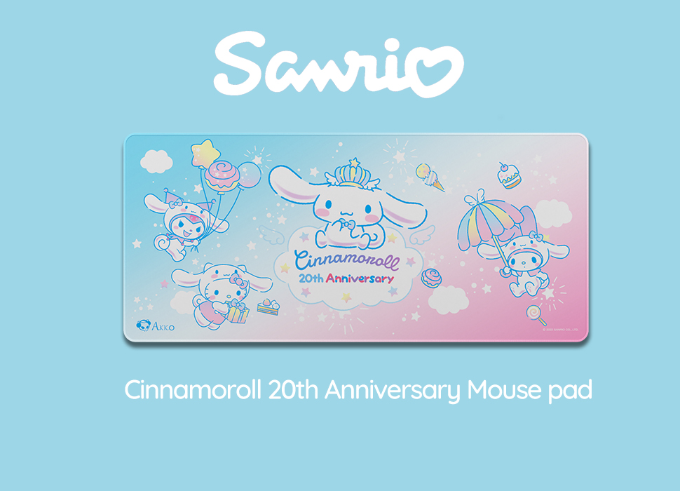 Bàn di chuột Akko Cinnamoroll 20th Anniversary H5