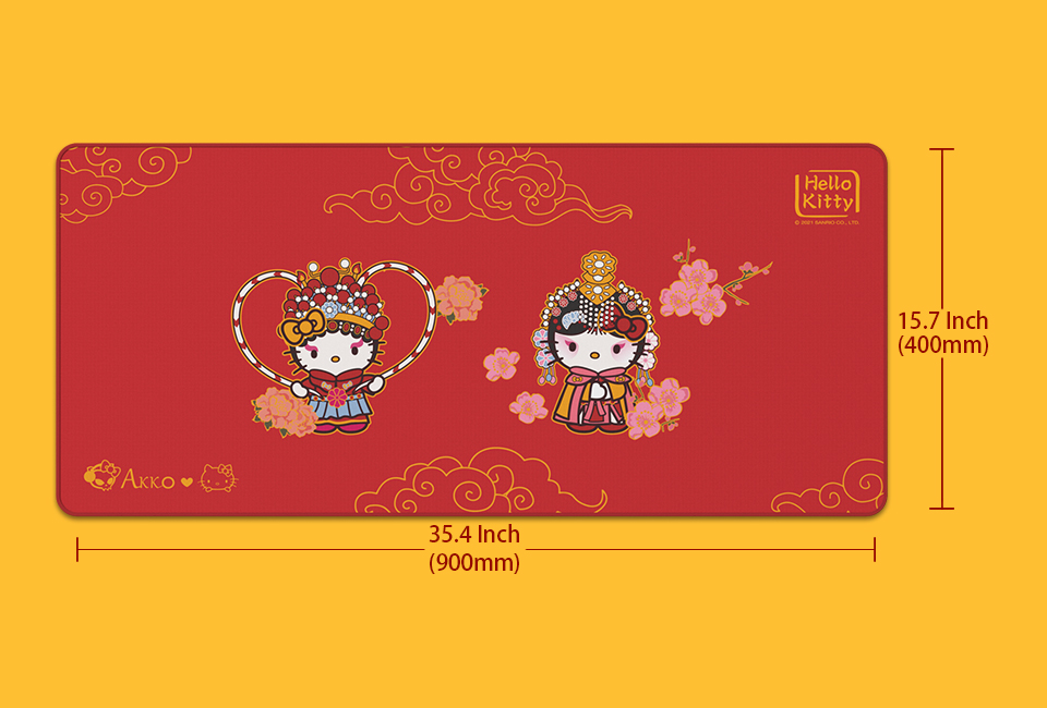 Bàn di chuột Akko Hello Kitty Peking Opera (A) H7