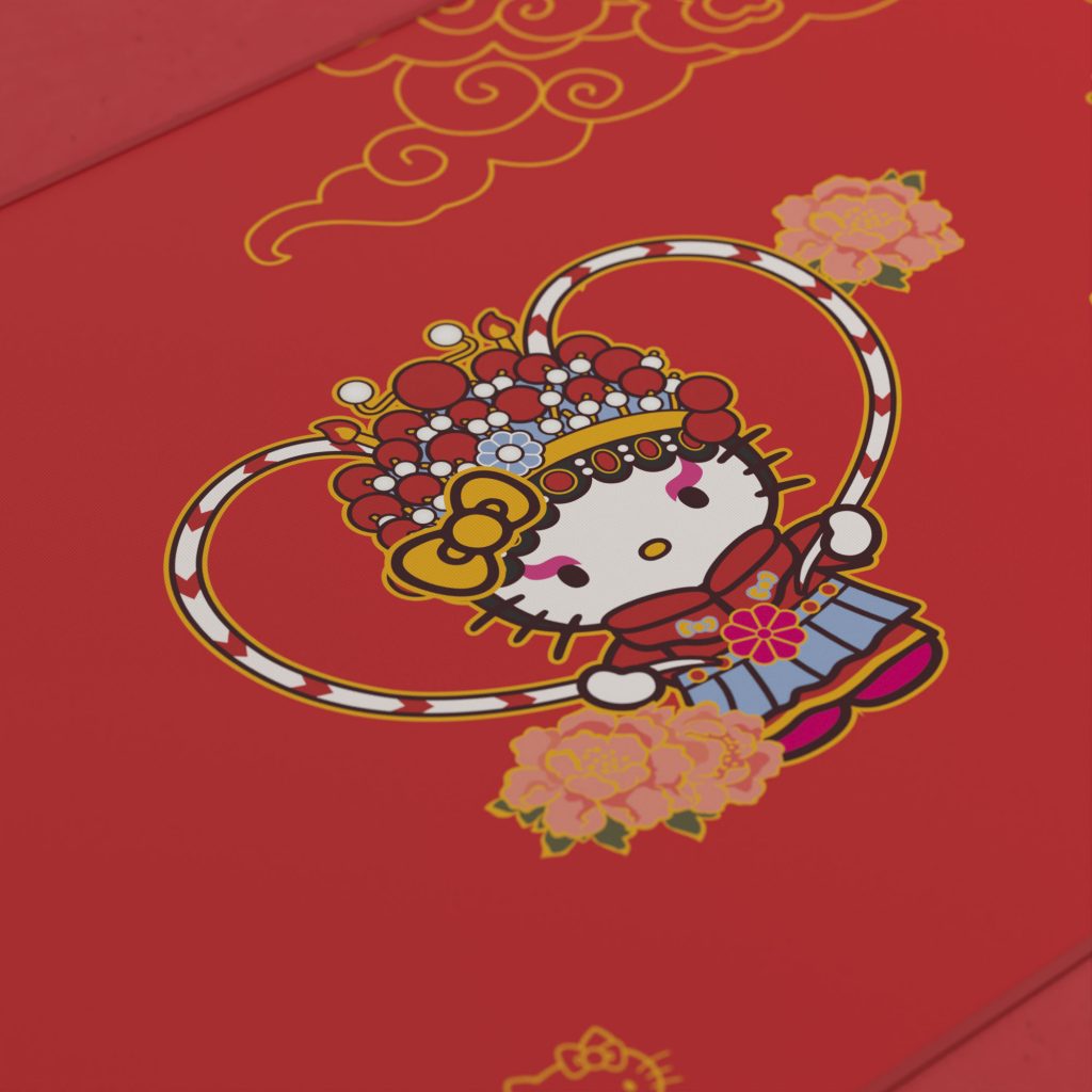 Bàn di chuột Akko Hello Kitty Peking Opera (A) H8