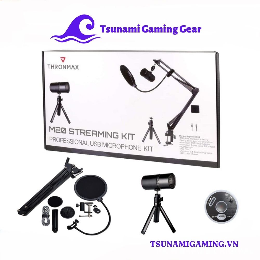 Bộ Microphone Thronmax M20 Streaming Kit H2