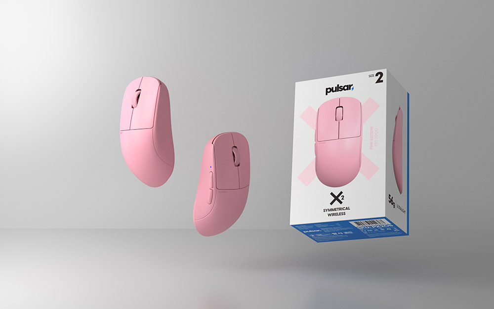 Chuột Pulsar X2 Pink H3