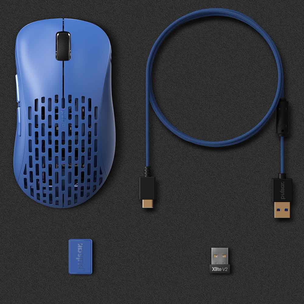 Chuột Pulsar Xlite Wireless V2 Competition Blue H15