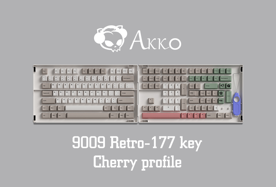 Keycap AKko 9009 Cherry Profile H2