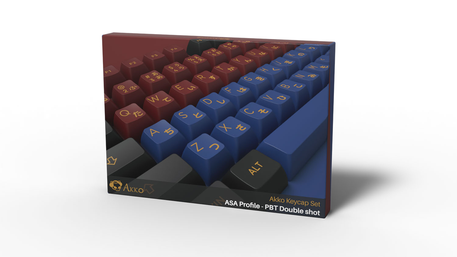 Keycap Akko Red Blue Samurai H4