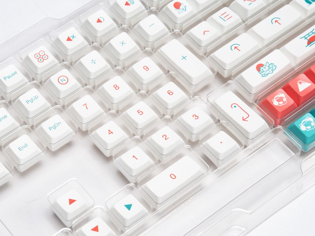 Keycap Akko Red Fuji H6