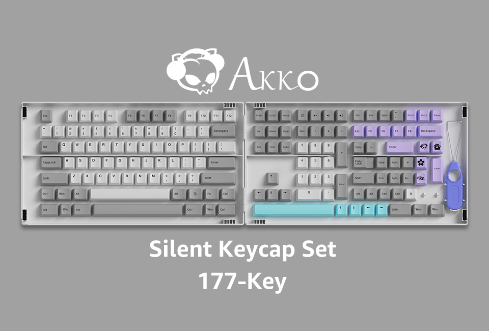 Keycap Akko Silent Cherry Profile H2