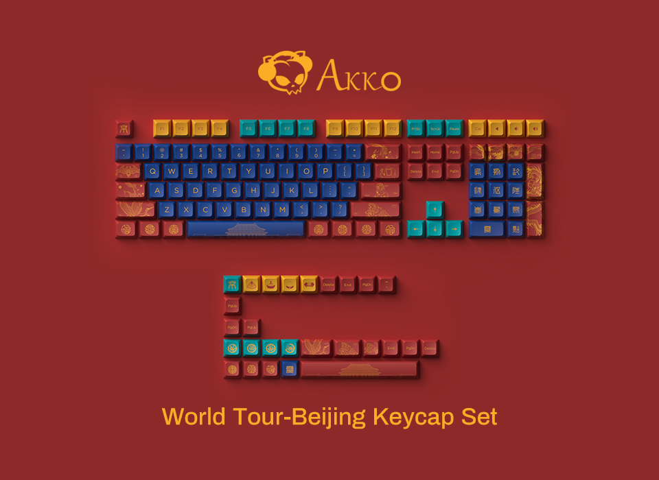 Keycap Akko World Tour Beijing H4