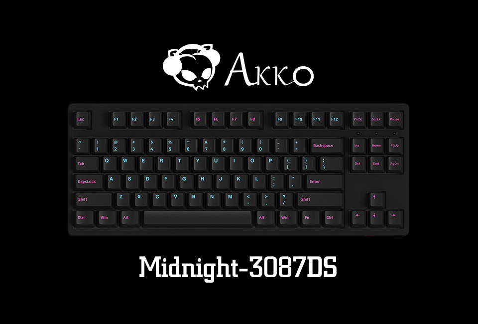 Bàn phím cơ Akko 3084 DS Midnight H5