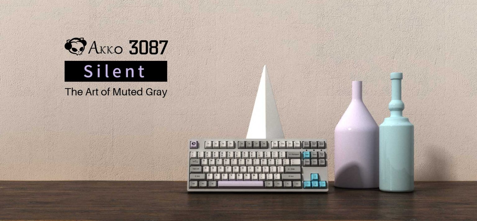 Bàn phím cơ Akko 3087 Silent H5