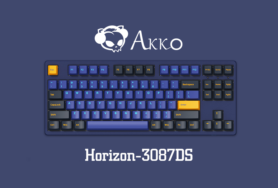 Bàn phím cơ Akko 3087 v2 DS Horizon H5