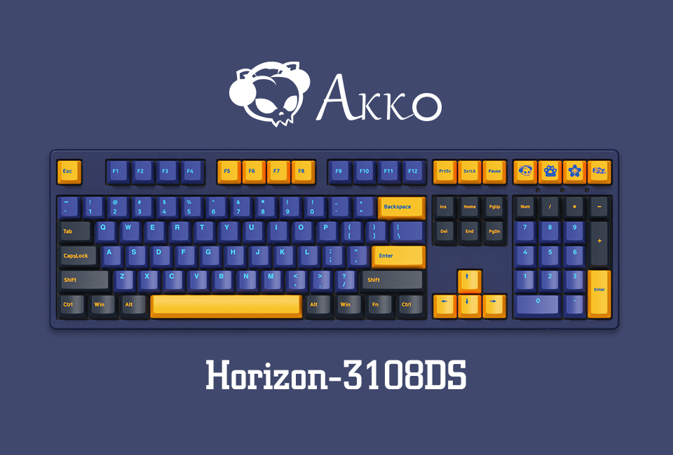 Bàn phím cơ Akko 3108 v2 DS Horizon H8