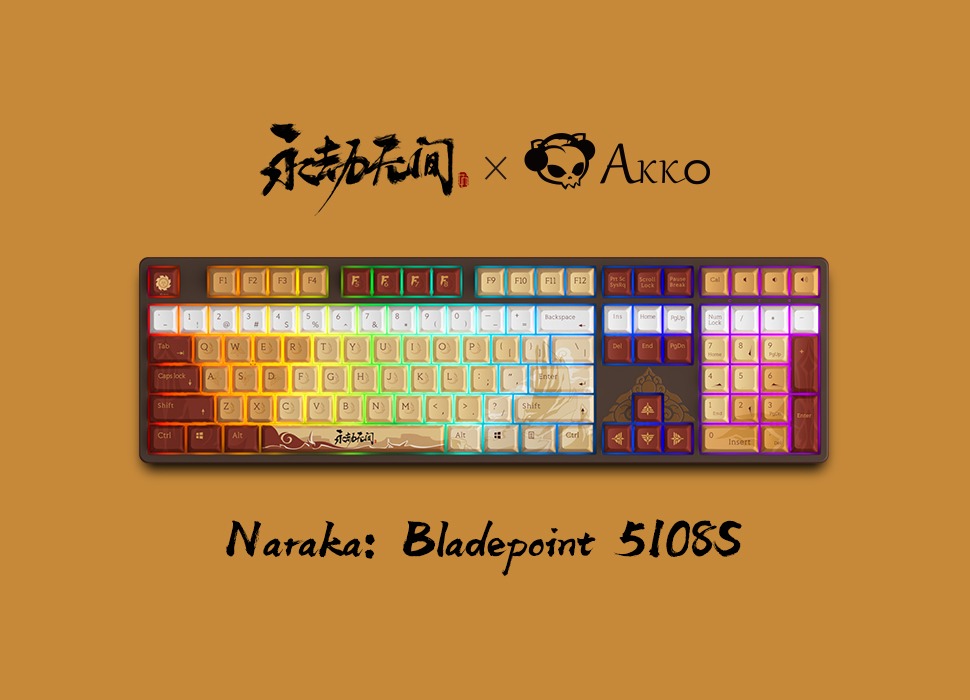 Bàn phím cơ AKKO 5108s Naraka Bladepoint H5