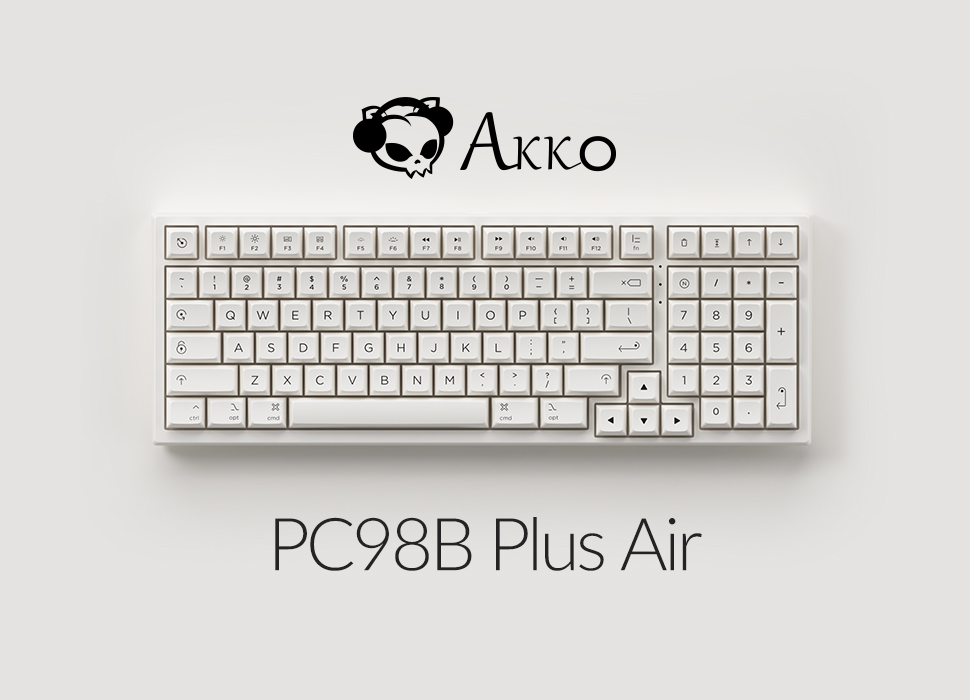 Bàn phím cơ Akko PC98B Plus Air H5