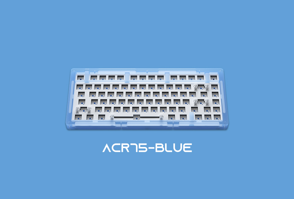 Kit bàn phím Akko ACR75 Blue H2