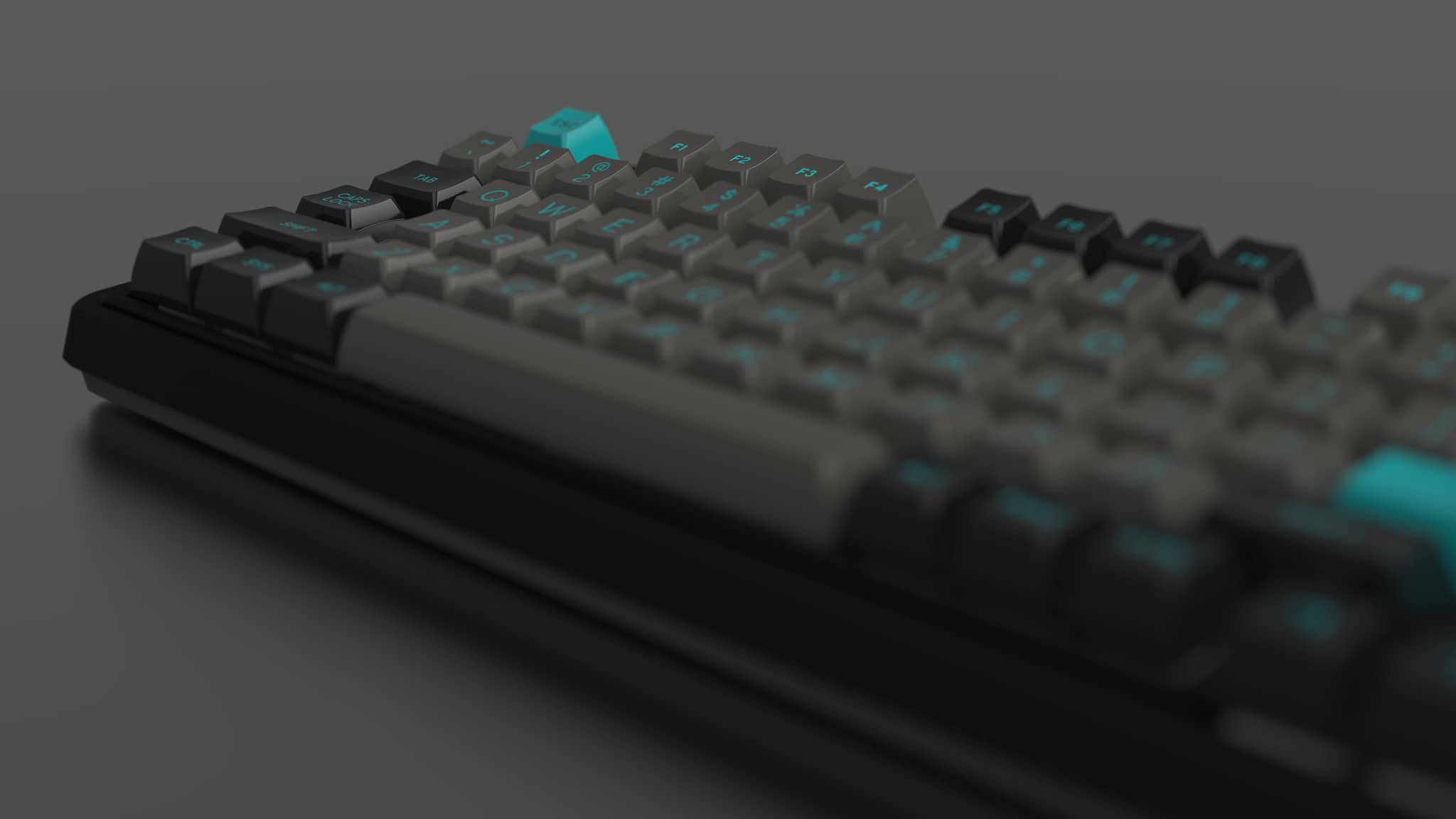 Bàn phím cơ FL-Esports CMK98 SA Graphite Green H4