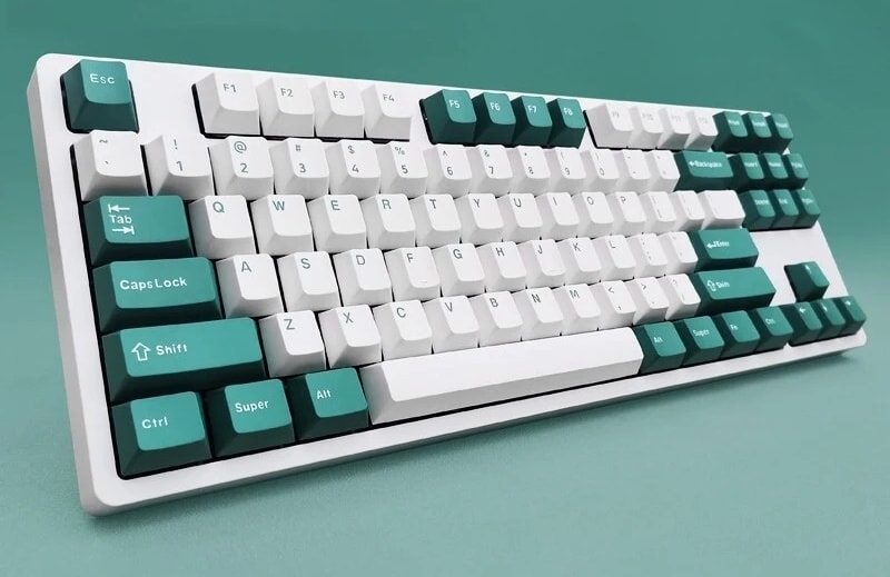 Bàn phím cơ FL-Esports F11G Pro Aqua Green H4