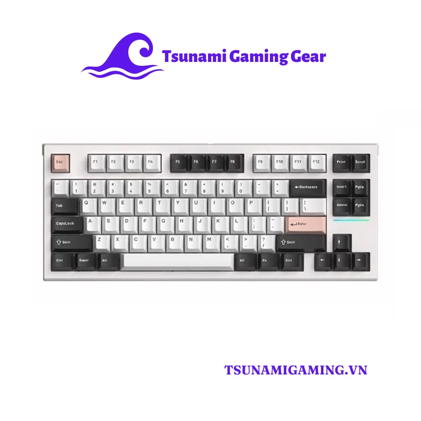 Bàn phím cơ FL-Esports FL750 CPM White Olivia H1