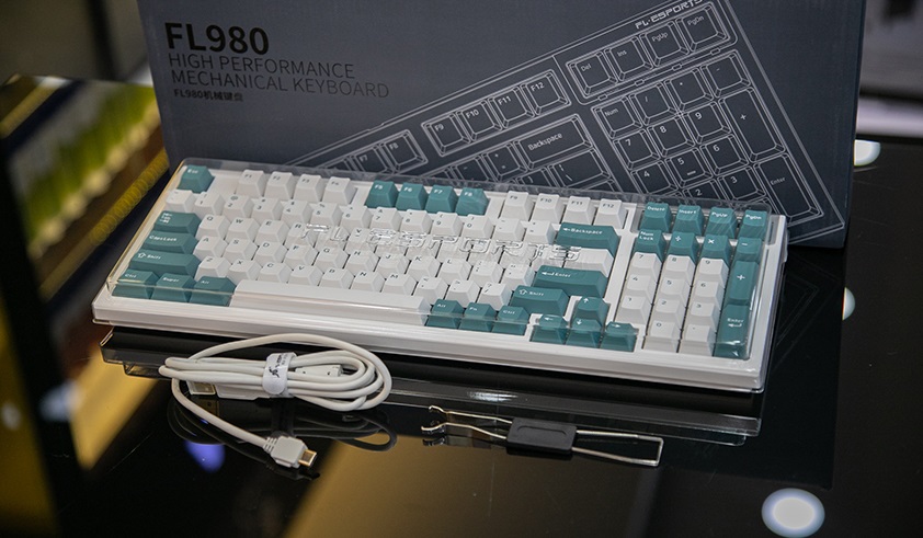 Bàn phím cơ FL-Esports FL980 CPS Aqua Green H7