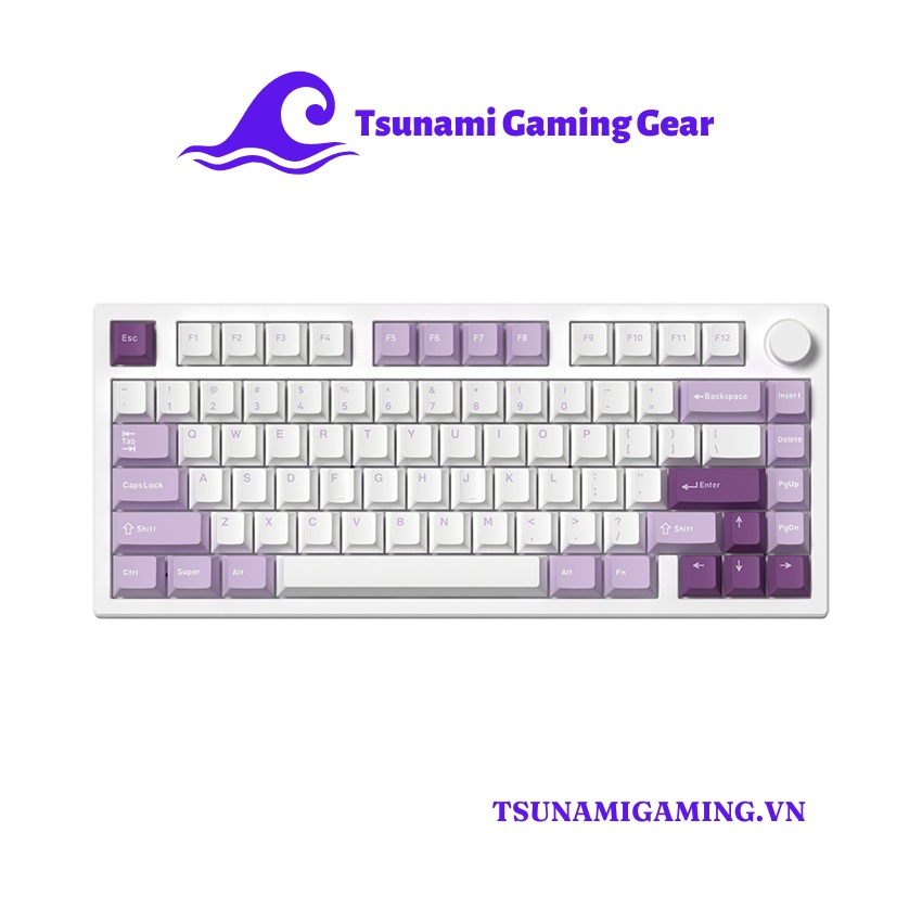 Bàn phím cơ FL-Esports GP75 CPM Taro Purple H1