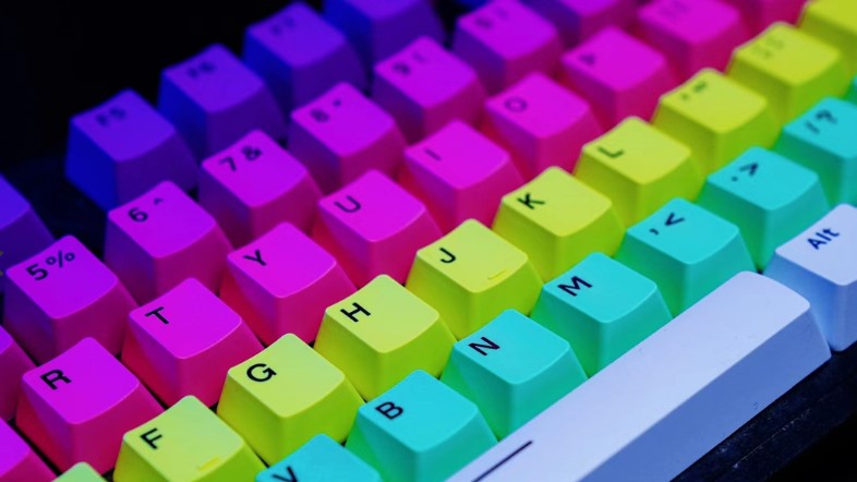 Keycap MonsGeek Rainbow Gradient H8