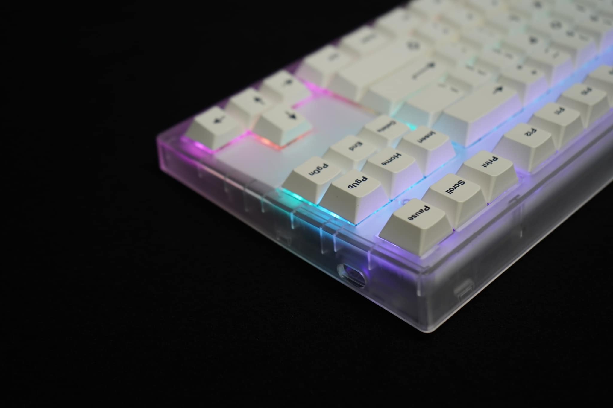 Kit bàn phím FL-Esports MK870 Clear White H9