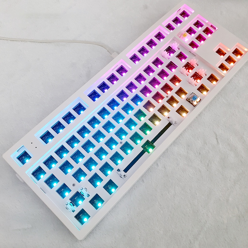 Kit bàn phím FL-Esports MK870 White H6