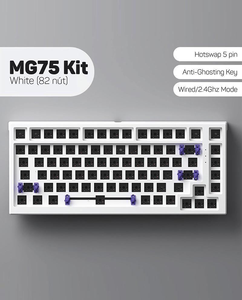 Kit bàn phím MonsGeek MG75W H9