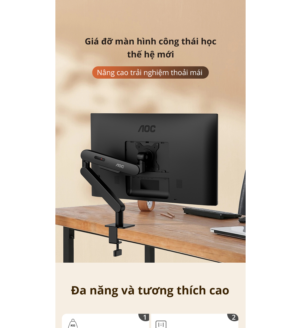 Giá đỡ màn hình AOC AM400 H1