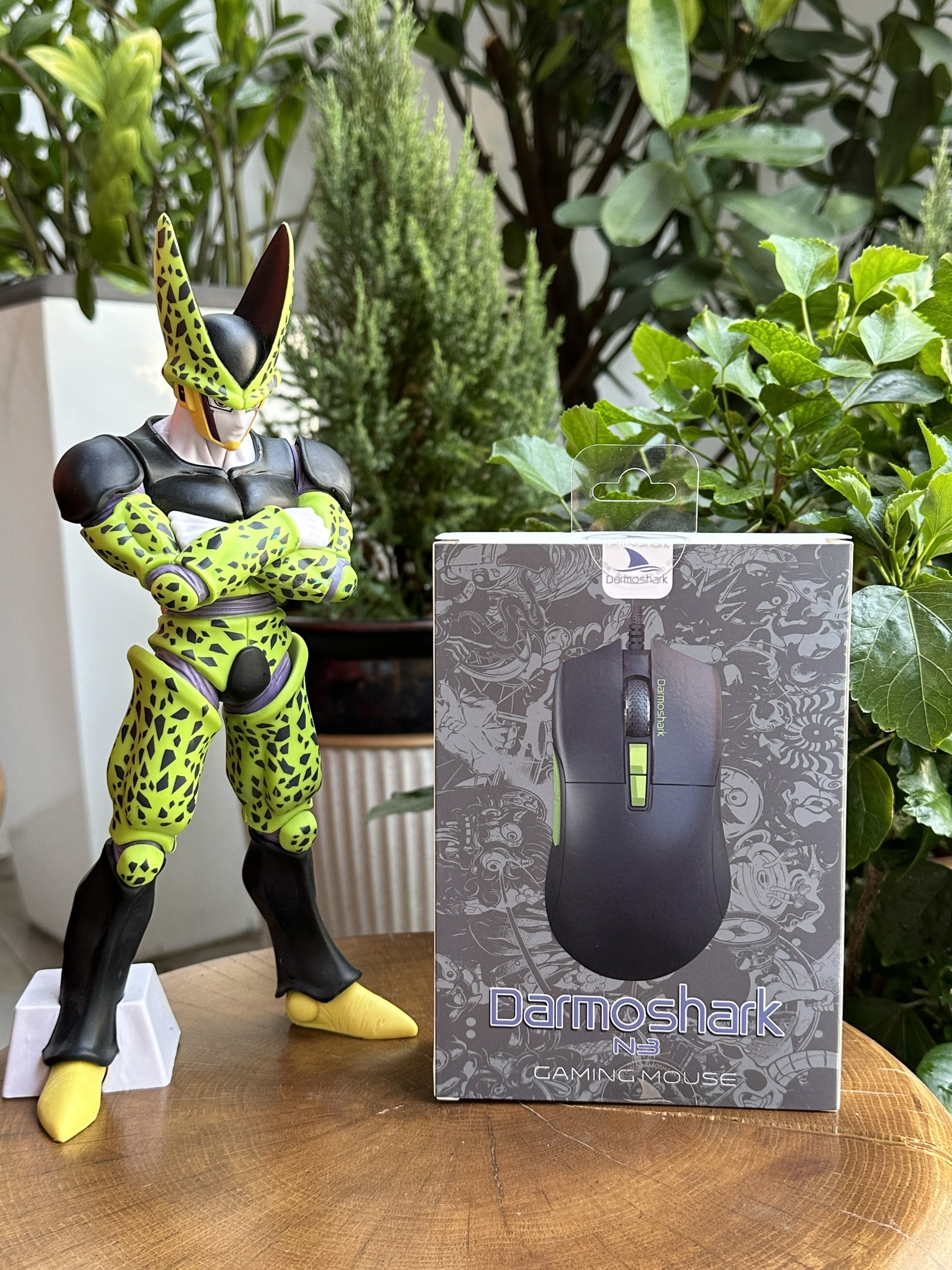 Chuột Darmoshark N3 Wired Black H4