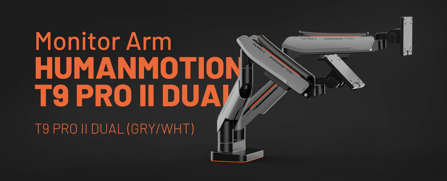 Giá đỡ màn hình Human Motion T9 Pro II Dual H1