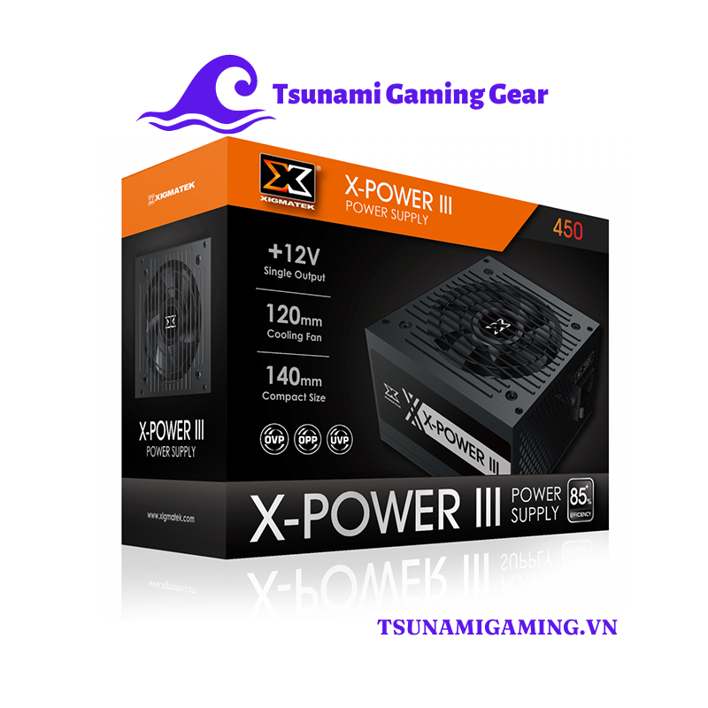 Nguồn máy tính Xigmatek X-Power III X-450 H1