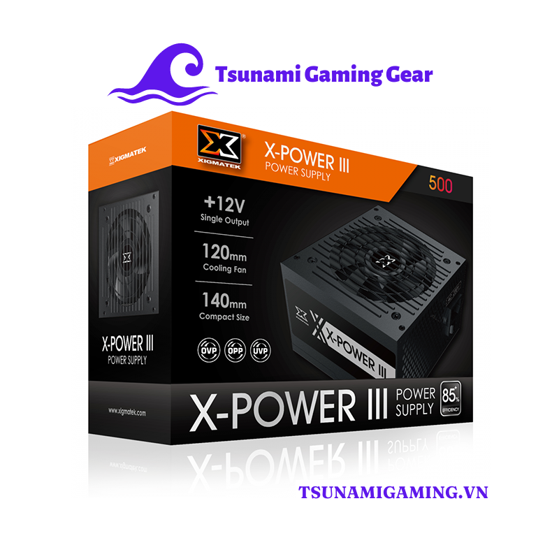 Nguồn máy tính Xigmatek X-Power III X-500 H1