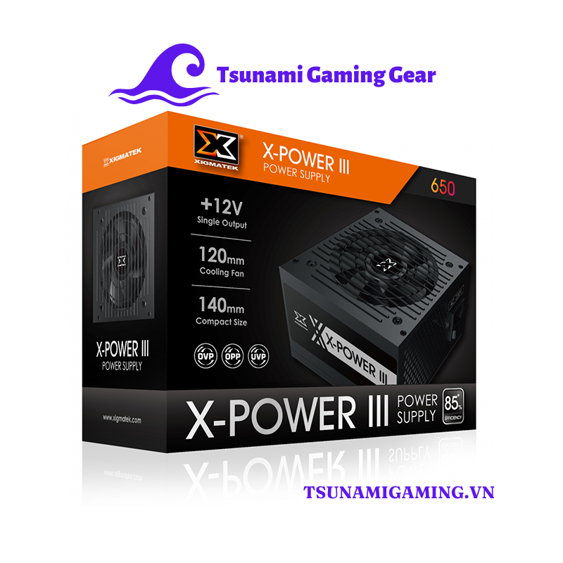 Nguồn máy tính Xigmatek X-Power III X-650 H1