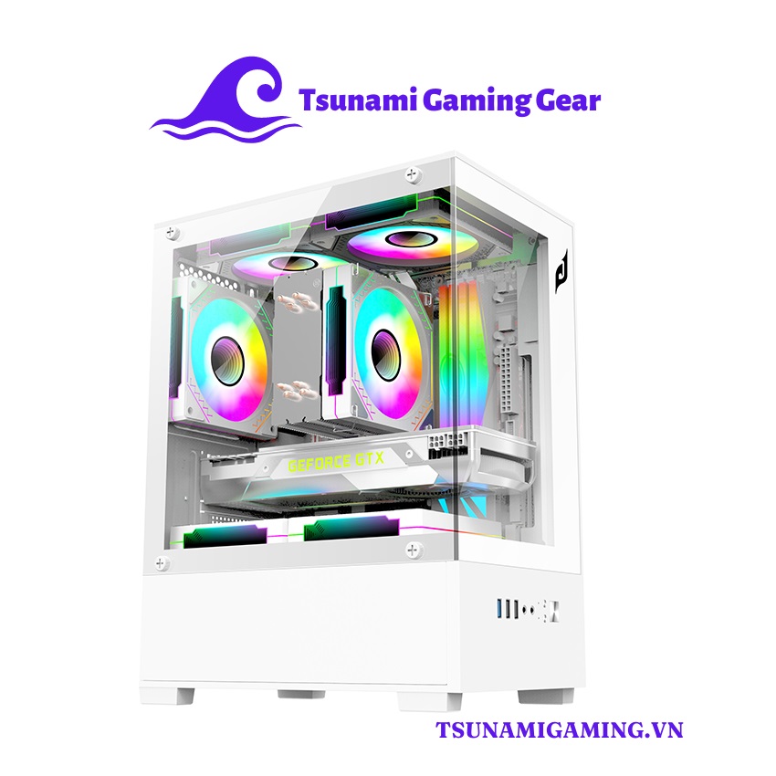 Vỏ case E-Dra ECS1303 White - tsunamigaming.vn