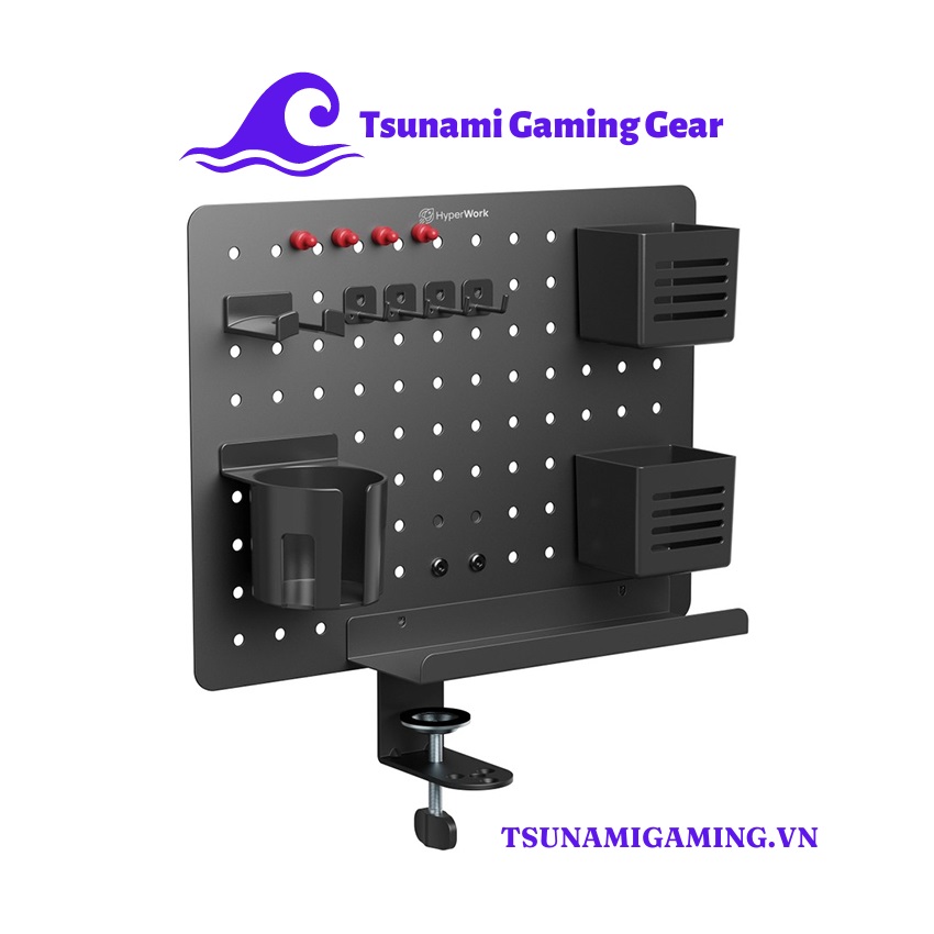 Bảng treo đồ Pegboard HyperWork Omni Board PG03 Black H1