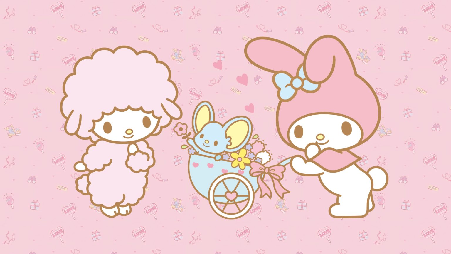 Bàn di chuột Akko My Melody H5