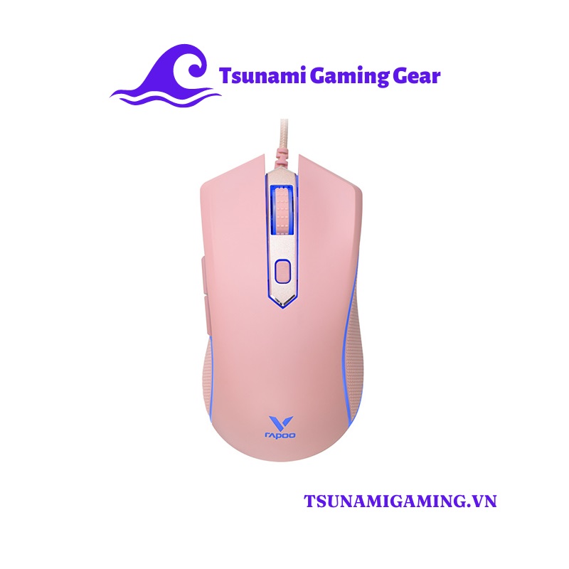 Chuột Rapoo V28s Pink H1