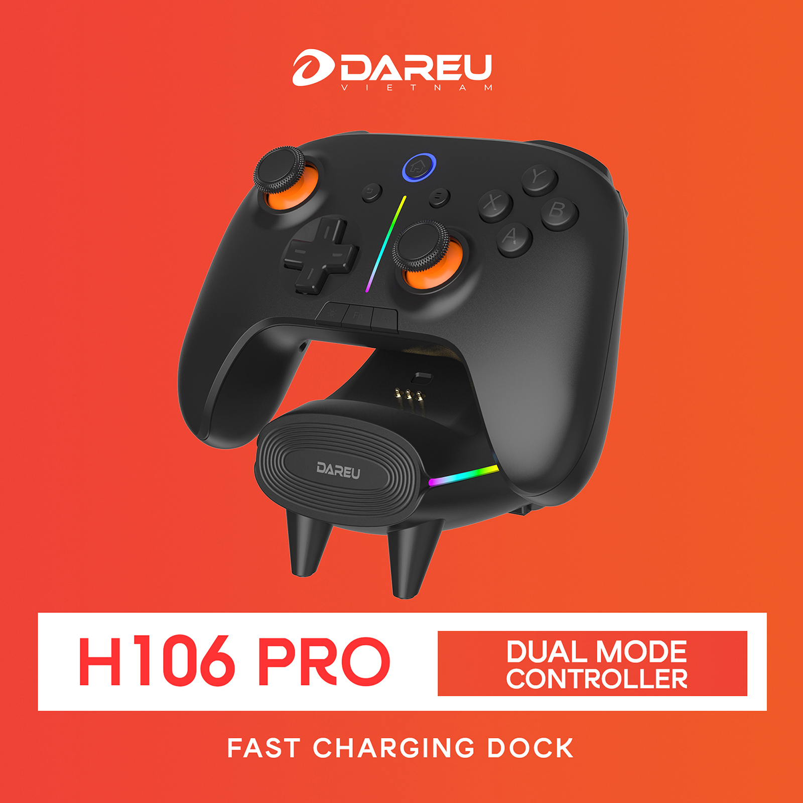 Tay cầm DareU H106 Pro H8