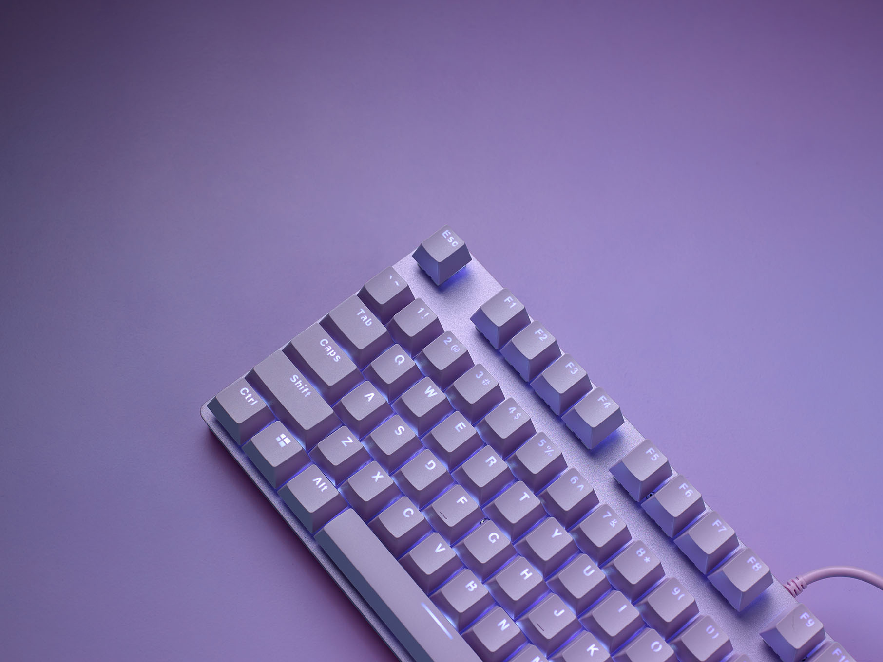 Bàn phím cơ Rapoo V500 Pro Purple H9