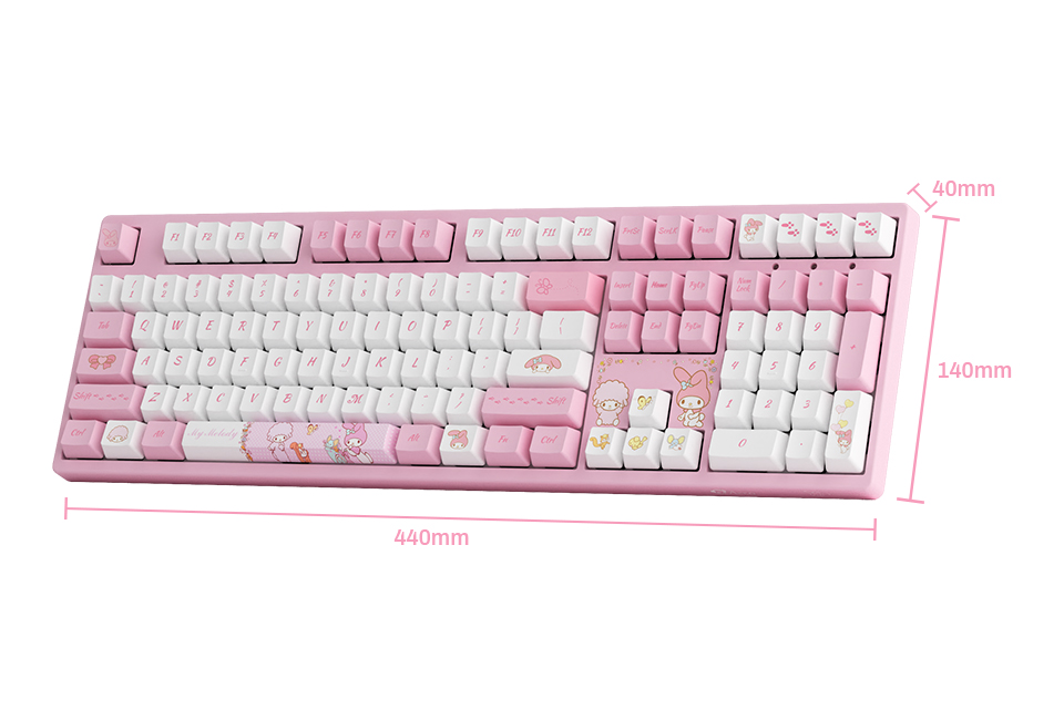 Bàn phím cơ Akko 3108 v3 My Melody H6