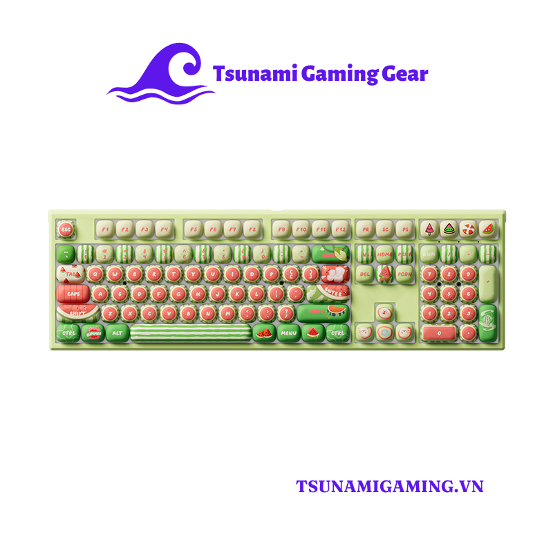 Bàn phím cơ MonsGeek MG108B Watermelon H1