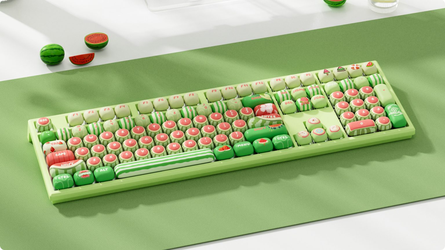 Bàn phím cơ MonsGeek MG108B Watermelon H4