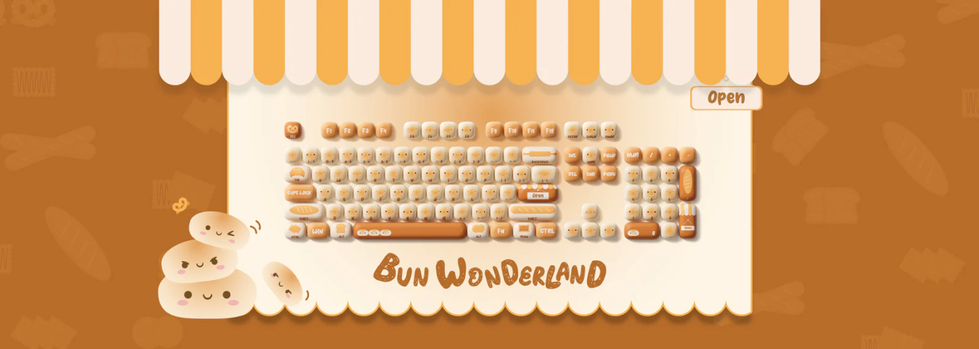 Keycap Akko Bun Wonderland H5